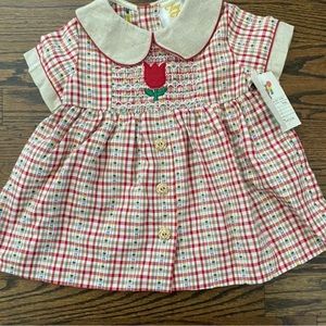 Tiny Tots vintage dress 12m